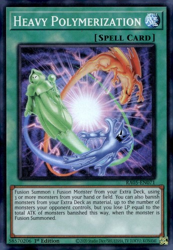 Heavy polymerization - yu-gi-oh!,
