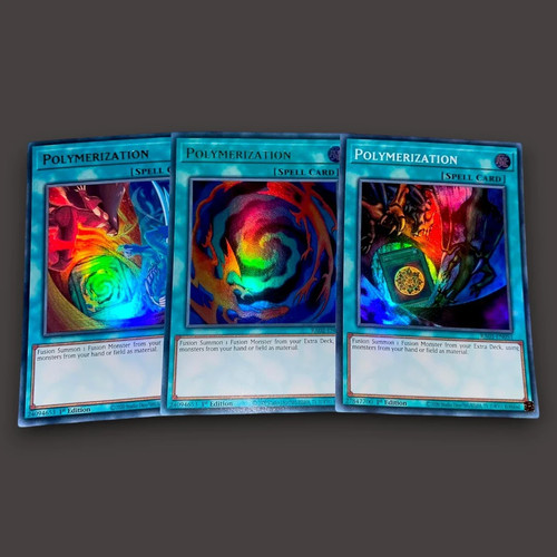 3x polymerization - yu-gi-oh!,
