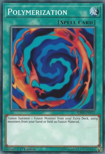 Yugioh polymerization 1st - polymerization,