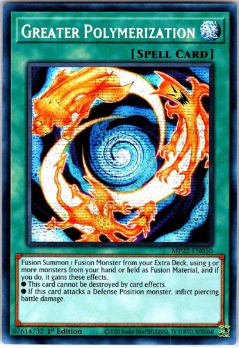 Greater polymerization - greater,