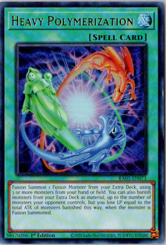 Heavy polymerization ultra - heavy, (ultra